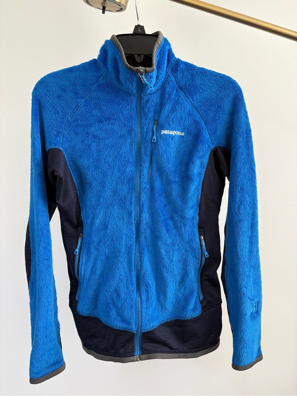 Patagonia R2 Regulator Fleece Jacket Blue Navy Full Zip Women's Small Polartec